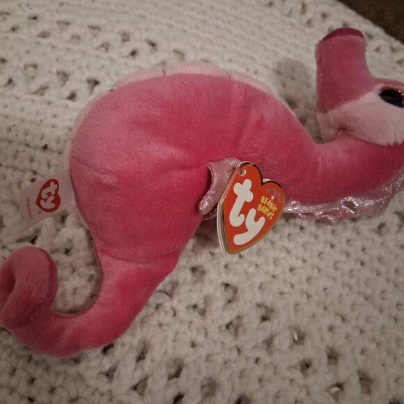 SEAHORSE--TY BEANIE BABY MAJESTIC - Picture 4 of 5